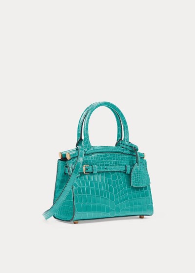 Women's Ralph Lauren Alligator Mini RL50 Handbags | 369825ZTK